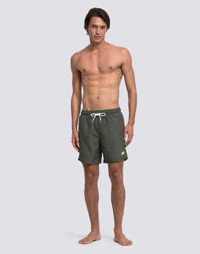 MAILLOT DE BAIN MI-LONGUEUR POUR HOMME AVEC LOGO IMPRIMÉ EN DÉGRADÉ
