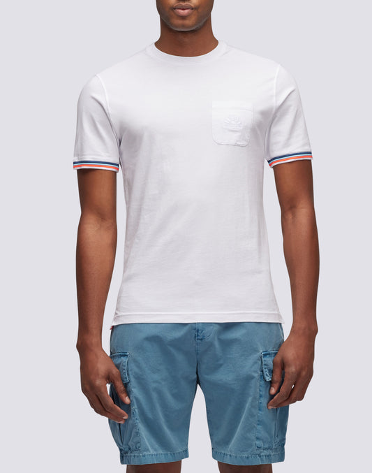 FINN CREW NECK T-SHIRT WITH POCKET