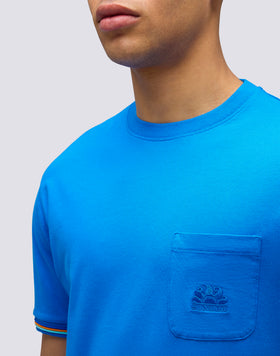 T-SHIRT COL ROND AVEC POCHE FINN