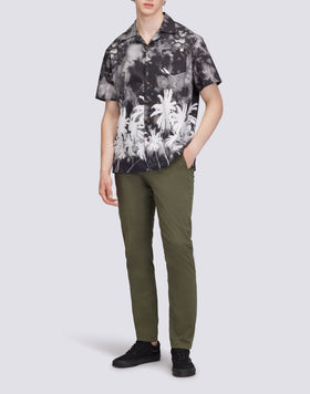 CAMICIA MODELLO BOWLING CON STAMPA
