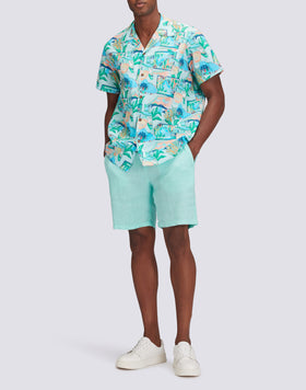 CHEMISE DE BOWLING AVEC IMPRESSION