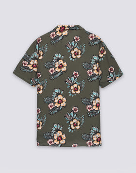 CHEMISE IMPRIMÉE POUR HOMME EN POPELINE DE VISCOSE