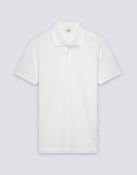 POLO HOMME EN COTON PIQUÉ AVEC COL ET POIGNETS RAYÉS