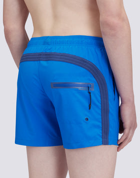 SHORT DE BAIN À TAILLE ÉLASTIQUE
