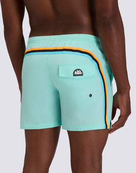 MAILLOT DE BAIN HOMME EN TISSU EXTENSIBLE TAILLE ÉLASTIQUÉE ET ÉTUI AMOVIBLE