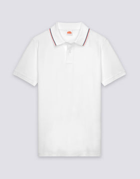 POLO EN COTON PIMA PIQUÉ AVEC LOGO BRODÉ