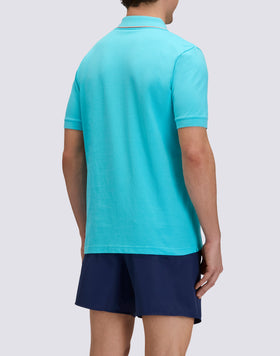 POLO DE ALGODÓN PIMA PIQUÉ CON LOGOTIPO BORDADO