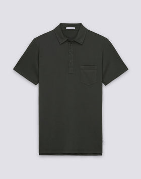 T-SHIRT HOMME STYLE POLO TEIN EN PIÈCE