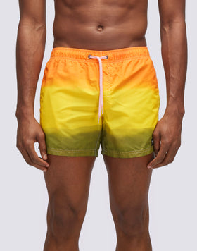 SHORT SWIM SHORTS WITH AN ELASTICATED WAISTBAND - GOLDENWAVE SPECIAL EDITION