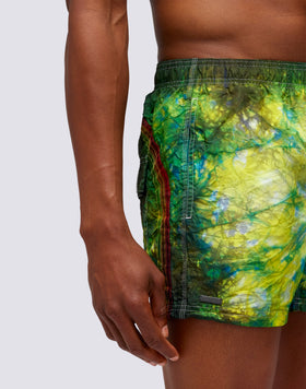SHORT SWIMSHORTS ELASTIC WAIST ICONIC TAFFETA - GOLDENWAVE SPECIAL EDITION