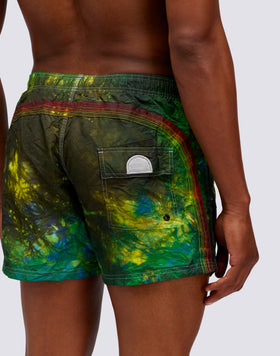 SHORT SWIMSHORTS ELASTIC WAIST ICONIC TAFFETA - GOLDENWAVE SPECIAL EDITION