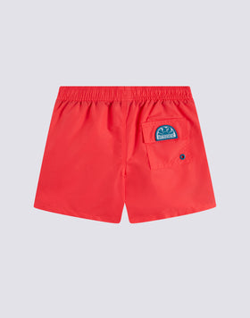 COSTUME DA BAGNO BAMBINO CORTO VITA ELASTICATA ICONIC TAFFETA CON PIPING