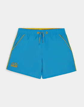 SHORT DE BAIN À TAILLE ÉLASTIQUE