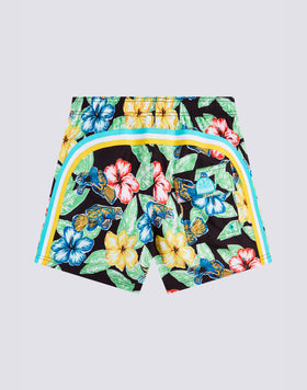 COSTUME DA BAGNO CORTO VITA ELASTICATA REPREVE® CON STAMPA ANIMAL FISH