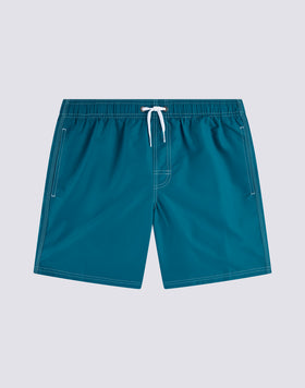 SHORT DE BAIN MI-LONG EXTENSIBLE À LA TAILLE TAFFETA ICONIQUE