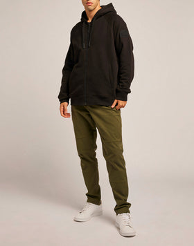 BRUSHED HOODED SWEATSHIRT