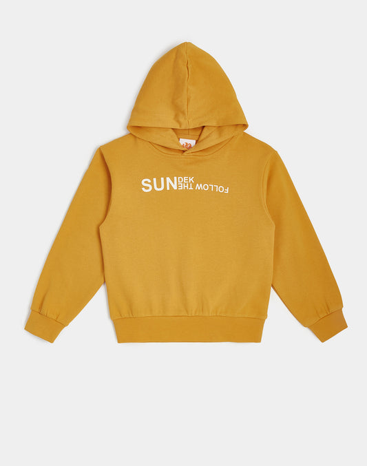 SUDADERA CON ESTAMPADO FOLLOW THE SUN