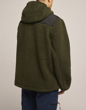 CHAQUETA SIN FORRO BONDED TEDDY