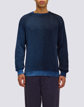MAGLIONE UOMO A COSTE VANISÉ AEROGRAFATO A MANO