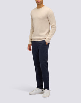 MEN'S CREW NECK SWEATER IN WOOL BLEND