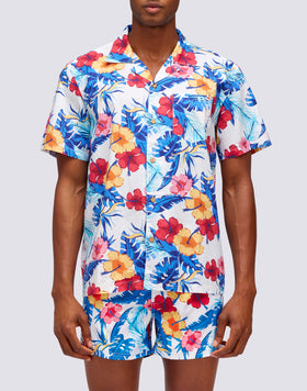 CHEMISE À IMPRIMÉ FLORAL