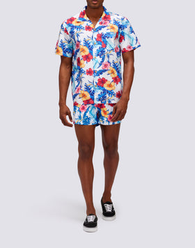 CHEMISE À IMPRIMÉ FLORAL