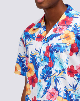 CHEMISE À IMPRIMÉ FLORAL