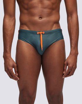 SLIP DE BAIN LEONARDO IMPRIMÉ LOGO