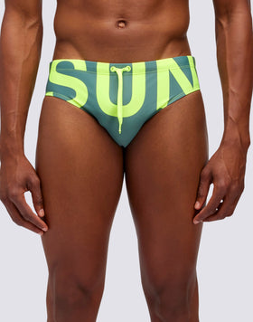 SLIP DE BAIN AVEC LOGO
