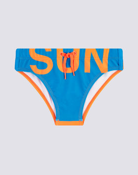 SLIP DE BAIN BICOLORE