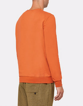 CREW NECK SWEATSHIRT WITH POCKET