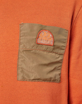 CREW NECK SWEATSHIRT WITH POCKET