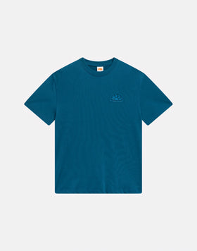T-SHIRT EN COTON À COL RAS DU COU