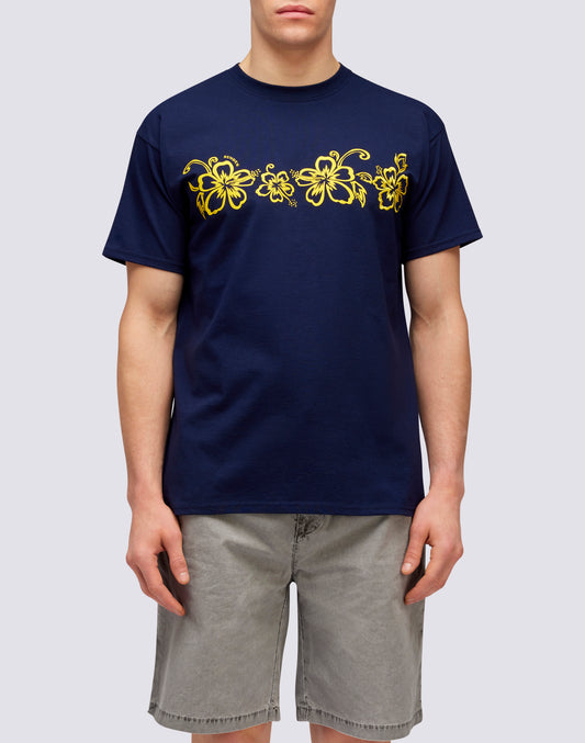 T-SHIRT STAMPA ARCHIVE HIBISCUS SK23