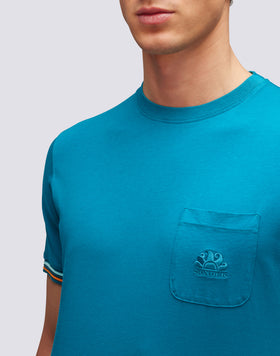 FINN CREW NECK T-SHIRT WITH POCKET