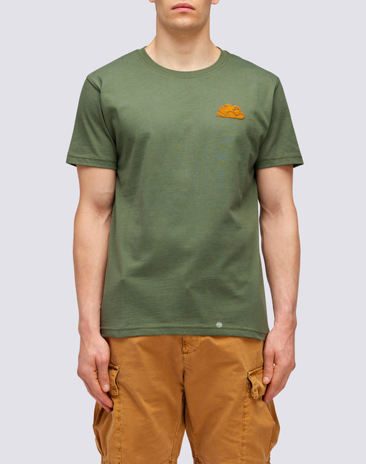 CAMISETAS DE CUELLO REDONDO CON BORDADOS