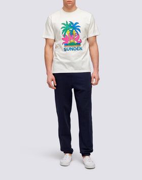 T-SHIRT STAMPA SUNDEK ISLAND