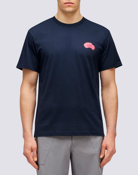 SOLID COLOR T-SHIRT WITH LOGO