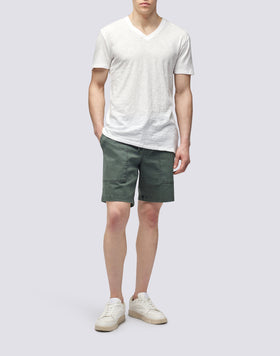 SHORT DE MARCHE EN SERGÉ STRETCH