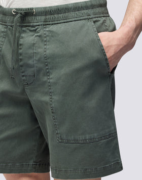 SHORT DE MARCHE EN SERGÉ STRETCH