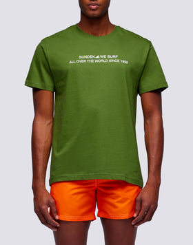 CAMISETA DE HOMBRE DE ALGODÓN CÁPSULA FLAG