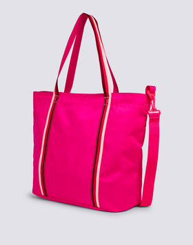 BON - BEACH BAG WITH RAINBOW DETAILS