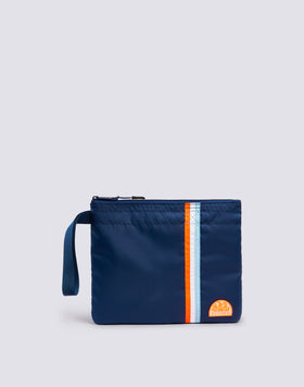 LUDWIG - CLUTCH BAG WITH RAINBOW DETAILS
