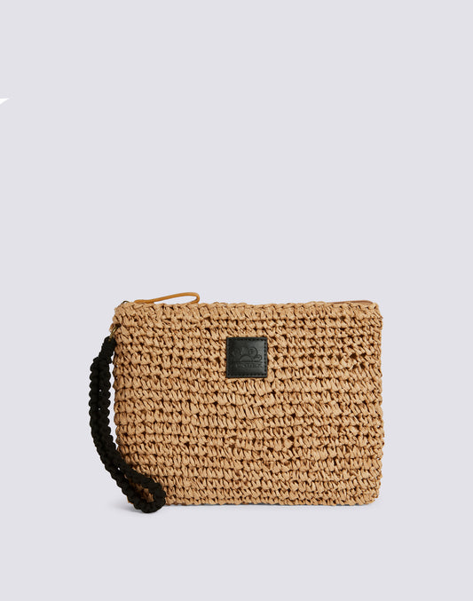 MINI BAG IN PAPER STRAW