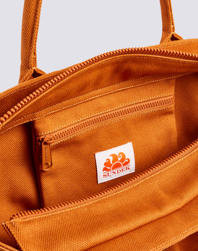 SHOPPER IN COTTON CANVAS STONE WASHED
