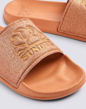 HANALEI - CHAUSSONS À BANDE AVEC EFFET PAILLETÉ