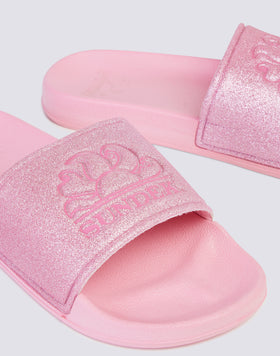 HANALEI - BAND SLIPPERS WITH GLITTER EFFECT