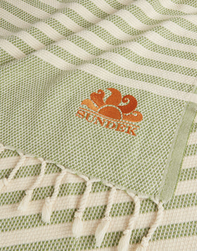HONEYCOMB JACQUARD BEACH TOWEL