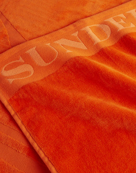 TELO MARE JACQUARD CON LOGO