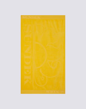 TELO MARE JACQUARD CON LOGO